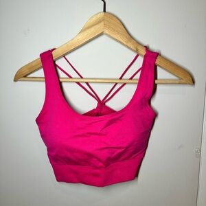 NVGTN Fuchsia Thrive Seamless Bra